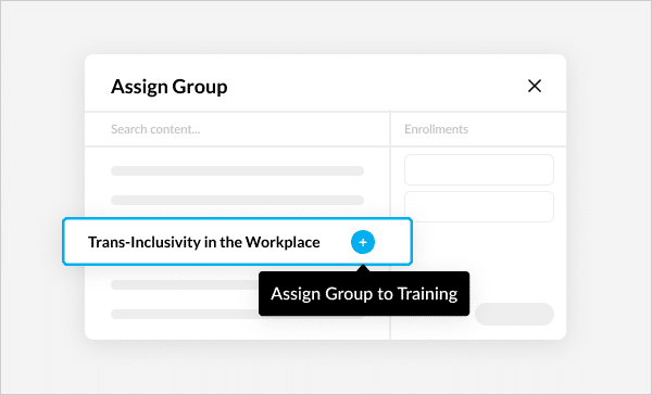 Enhanced group enrollment