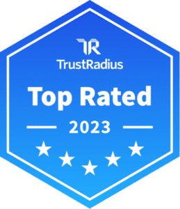 Trust Radius Top Rated 2023